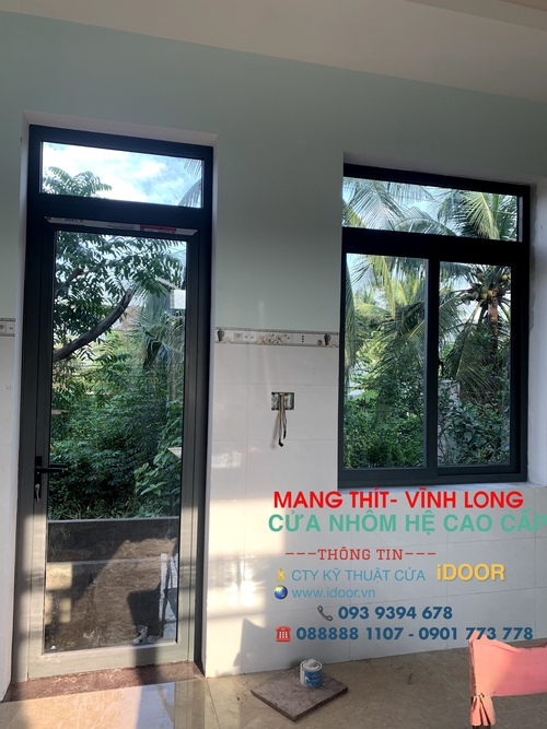 Cửa kính cường lực tại huyện Mang Thít- Vĩnh Long 3