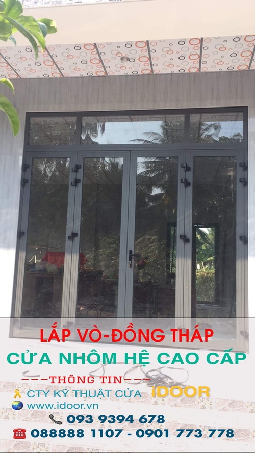 cửa kính cường lực tại huyện Lấp Lò tỉnh Đồng Tháp 2