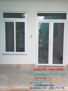 cửa nhôm kính xingfa giá rẻ tại huyện Long Hồ - Vĩnh Long 1